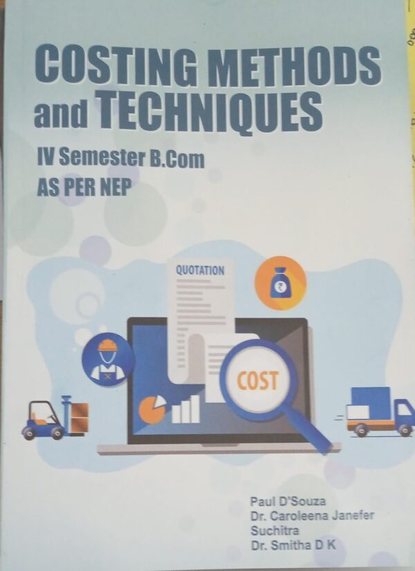 Costing Methods And Techinques